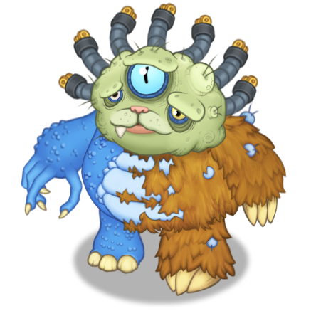 Nightmare Fredbear over Entbrat [My Singing Monsters] [Mods]