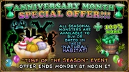 Time of the Season Sale + 100% More in Bucket of Diamonds (September 4)