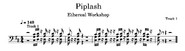 Piplash Track 1