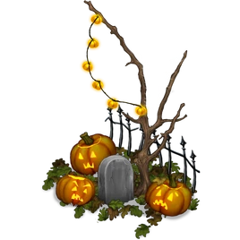 Smunk-o-Lantern Patch