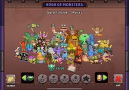 Book of Monsters Rares page (as of Rare Jam Boree)