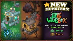 The Earth Island Epic Wubbox  My Singing Monsters 