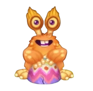 Young Congle's costume for Eggs-Travaganza Junior