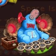 Blue Prismatic idle animation