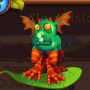 Green Prismatic idle animation