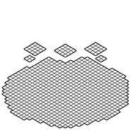 Blank Psychic Island grid