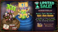 Unbirthday Sale Promo. Happens in late March.