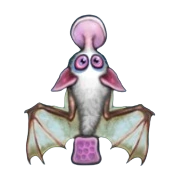 Flappy (200): "A 'happy accident' born from the chance meeting between a vampire bat and an albino thing."