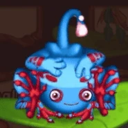 Blue Prismatic idle animation