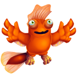 Orange Prismatic Tweedle