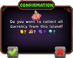 Collect All prompt on Wublin Island