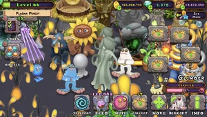 Teleport icon appearing on a Fluoress