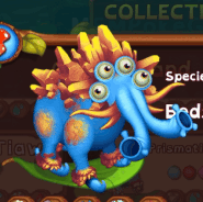 Blue Prismatic idle animation