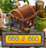 The Vault storage at yellow, indicating there’s not much storage left