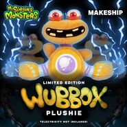 Makeship Wubbox plushie promo