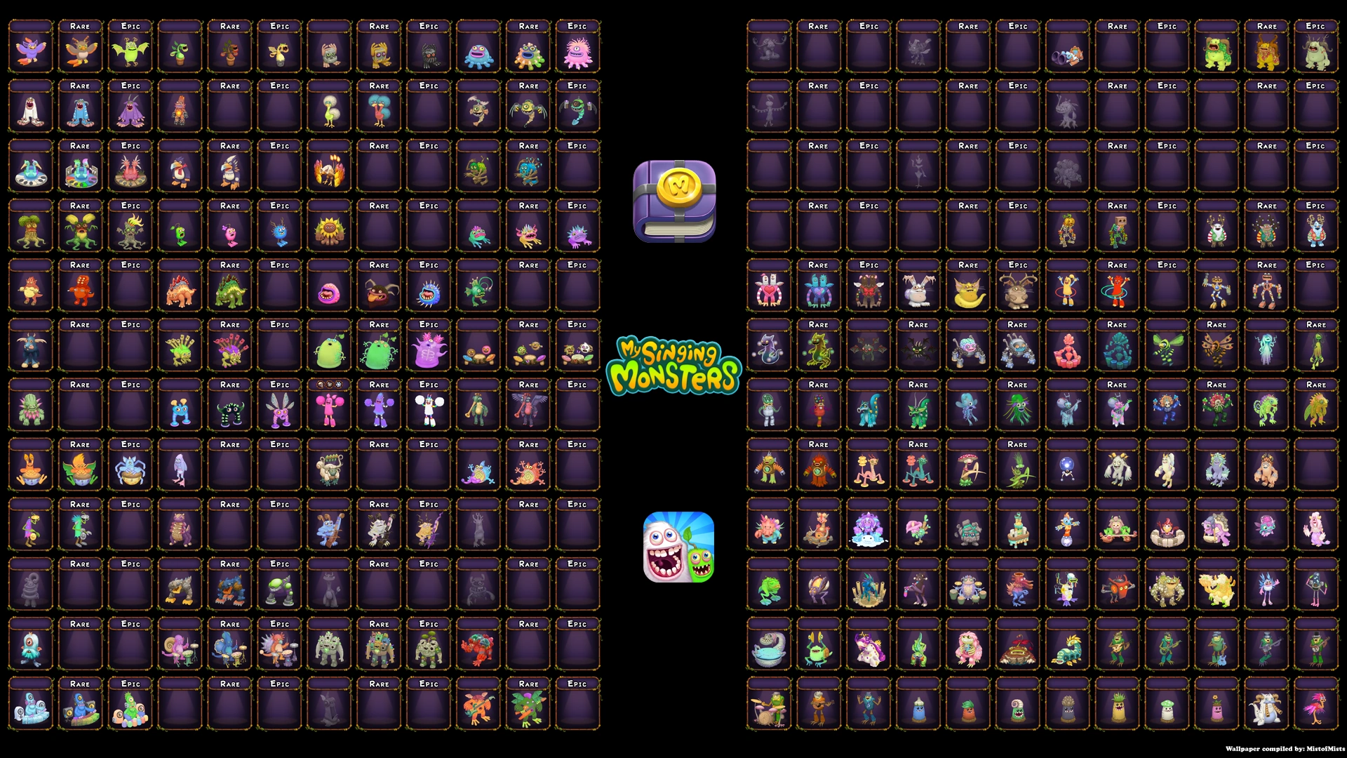User blog:MistofMists/Monster List Poster | My Singing Monsters