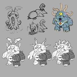 miniature monsters Dungeons & Dragons 3" Vinyl Minis