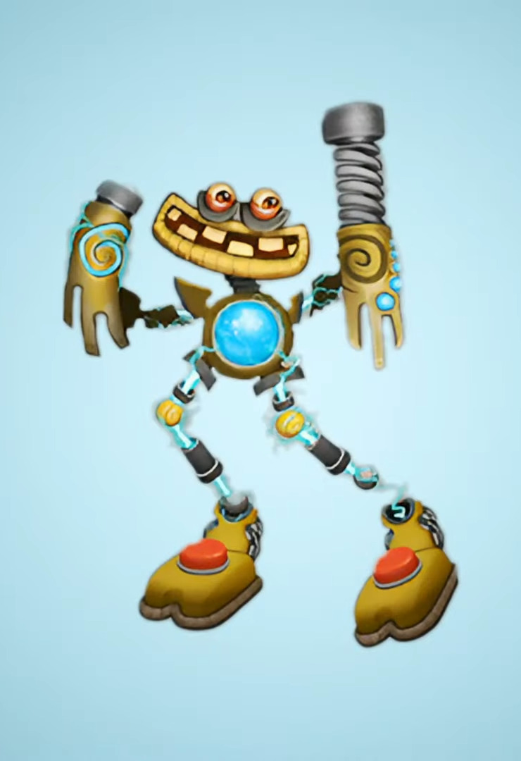 Wubbox concept art which could be seen in promotional art for the Chinese version of the game.