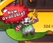 Young Yool having a unique pose in the market during its debut