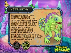 Kazilleon | My Singing Monsters Wiki | Fandom