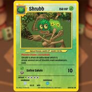 Shrubb's Monster Card