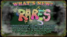 Rares splash