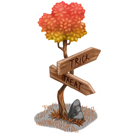 Spooktacle Travelers' Sign