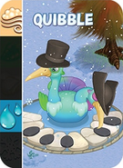 Quibble Promo Card (Dyad Hatters)
