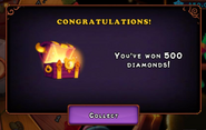Grand Prize: 500 Diamonds