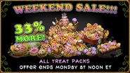 33% More in All Treat Packs (December 11)