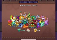 Book of Monsters Rares Page (as of Rare Wubbox) 21/21