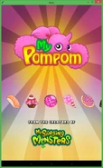 My PomPom opening screen