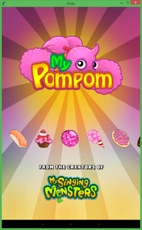 My pompom splash