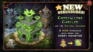 Crystalline Castles new feature promotion