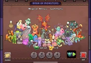 Book of Monsters Commons page (as of Island release) 32/32