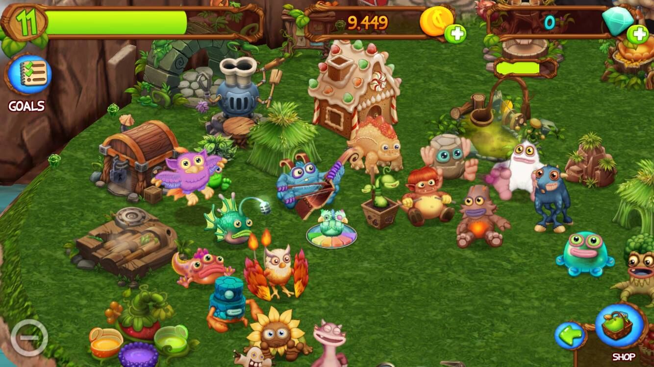 Wublin Island, 5th Yeau, big Blue Bubble, my Singing Monsters, critique,  review, anniversary, Net, Robot, wikia