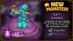 Epic Rooba | My Singing Monsters Wiki | Fandom