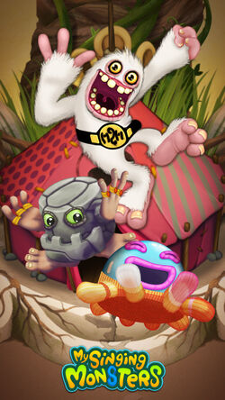 So i got this add for msm and was wondering if anyone had or knew where i  could find the background to use as a wallpaper  rMySingingMonsters