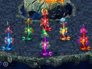 Muted Prismatic Candelavras