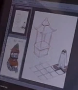 Early concept art and sketch