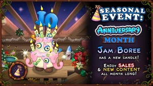 New Anniversary Month promo