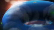 Monster World planet shape