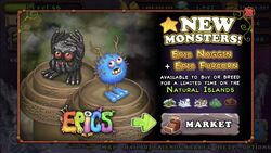 My Singing Monsters on X: It's your LAST CHANCE to buy/breed ALL Natural Epics on Fire Haven and Fire Oasis!🔥 Which of these Epics are you still missing?👑 / X