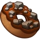 Crafting Item Rocky Road Donut