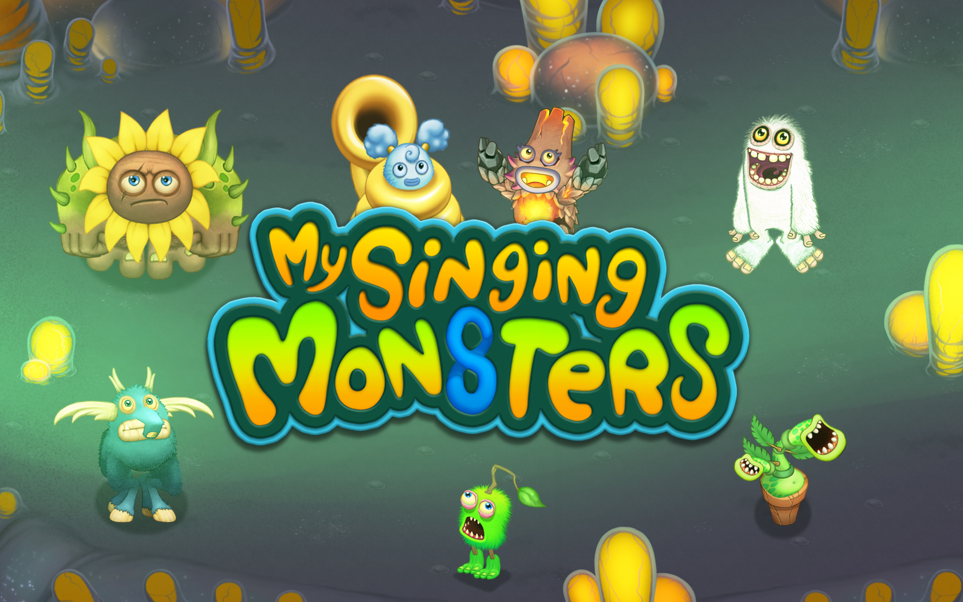 My singing monsters самую последнюю версию. Мои Поющие монстры ГРИБОМОЛ. Обои my singing Monsters. My singing Monsters лого. My singing Monsters острова.