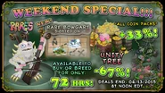 Rare Bowgart Promo + 33% More in All Coin Packs and 67% Off Unity Tree (April 10)