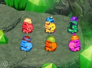 Muted Prismatic Yelmuts