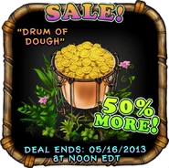 Drum of Dough 50% More Sale (May 14)
