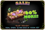 Slop Trough 60% More Sale (November 4)