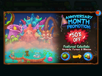 My Singing Monsters - Wubbox is 33% off in the Market this weekend